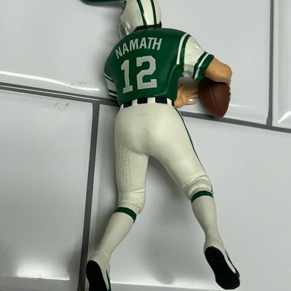 NFL Joe Namath Hallmark 1997 Keepsake Ornament Football Legends